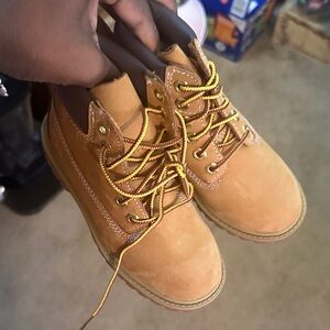 Timberland Kids Tan Boots